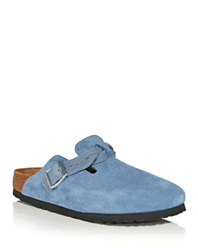 Birkenstock Boston Braid Clog In Blue