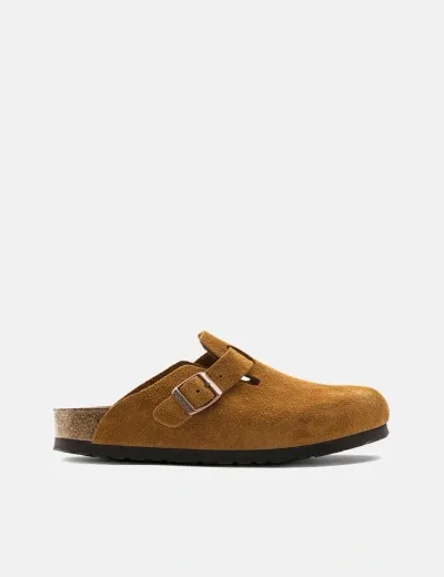 Birkenstock Boston Slipper In Brown