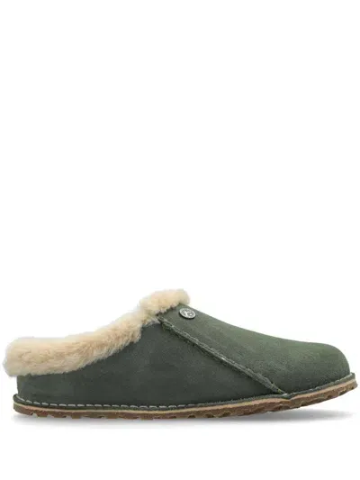 Birkenstock Zermatt Premium Slippers In Green