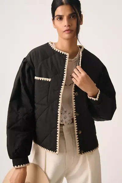 Bishop + Young Whipstitch Jacket In Black