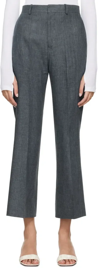 Bite Gray Credo Trousers In Thunder 5043