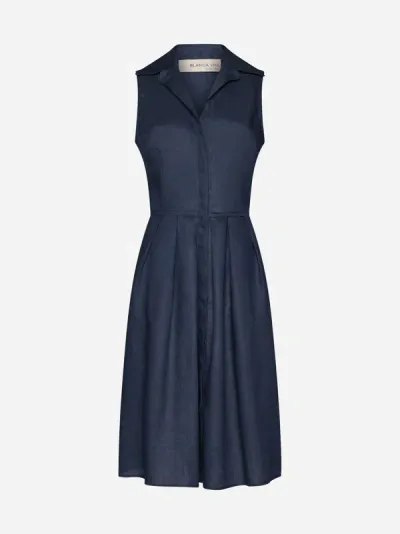 Blanca Vita Dress In Blue