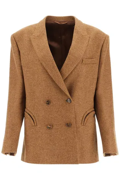 Blazé Milano Awatea Nightbreak Blazer In Brown