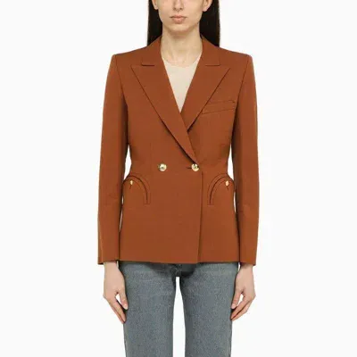 Blazé Milano Amara Rust-coloured And Jacket In Brown