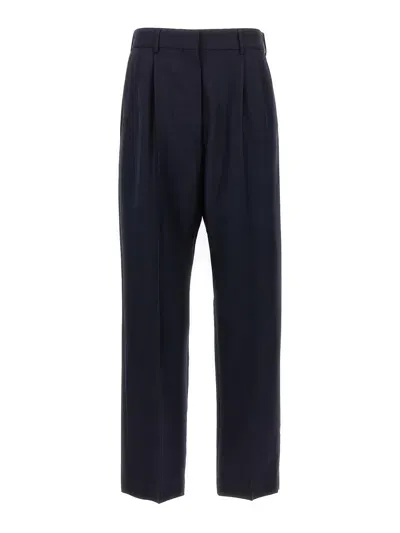 Blazé Milano Straight Leg Trousers With Back Pocket In Blue