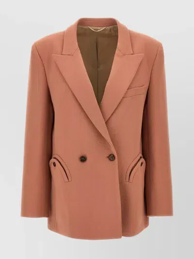 Blazé Milano 'resolute Everynight' Blazer With Front Pockets In Orange