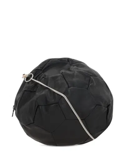 Bless Football Shoulder Bag In Black