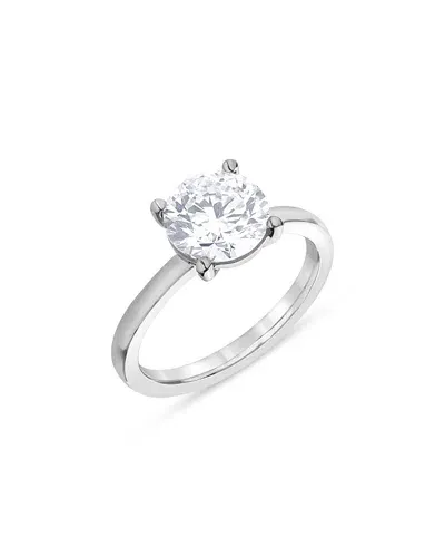 Bloomingdale's Certified Lab Grown Diamond Engagement Ring In 18k White Gold, 4.0 Ct. T. W.