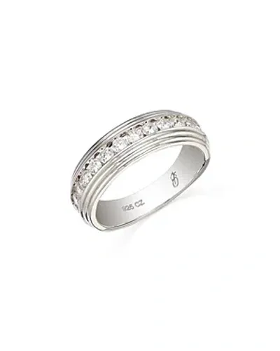 Bloomingdale's Men's Diamond Band In 14k White Gold, 1.0 Ct. T. W.