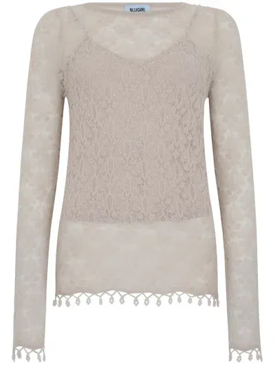 Blumarine Blugirl Sweaters White