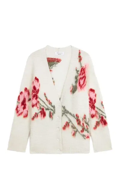 Blumarine Cardigan In White