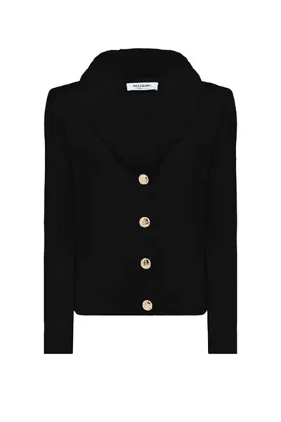 Blumarine Sweaters In Black