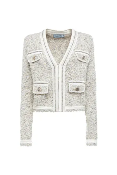 Blumarine Sweaters In White