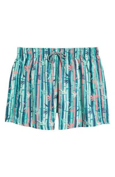 Boardies Bambusa Mid Length Swim Trunks In Multi