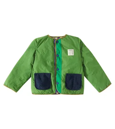 Bobo Choses Kids' B.c Fairy Dog Reversible Jacket In Green