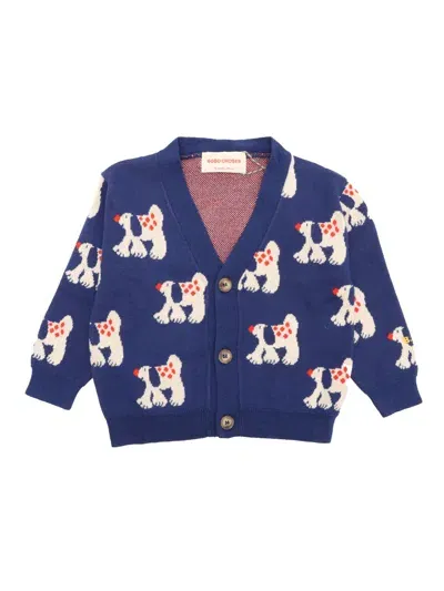 Bobo Choses Baby Fairy Dog Cardigan In Blue