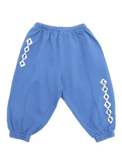 Bobo Choses Diamonds Jogging Pants In Blue