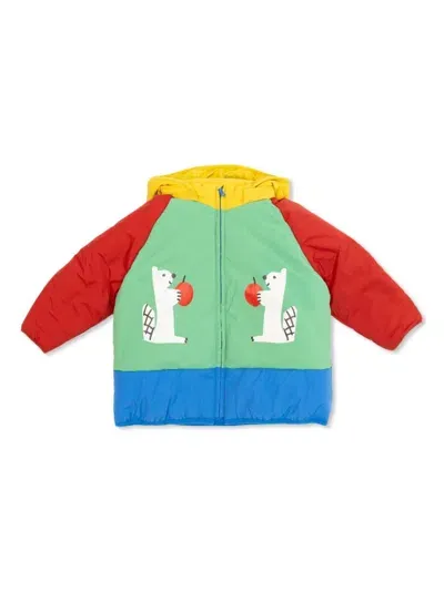 Bobo Choses Babies' Hungry Squirrel Jacket In Green