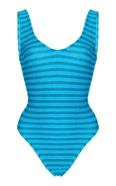 Bondeye Mara One-piece Swimsuit In Blue