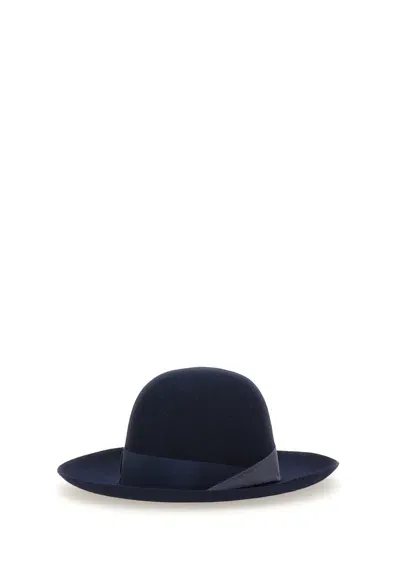 Borsalino Alessandria Hat In Blue