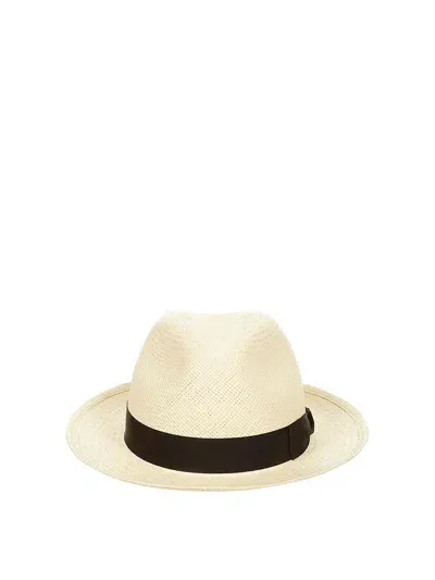 Borsalino Hat In White