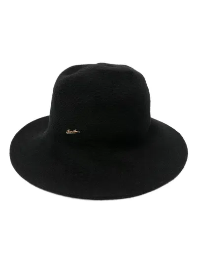 Borsalino Logo-plaque Trillbie In Black