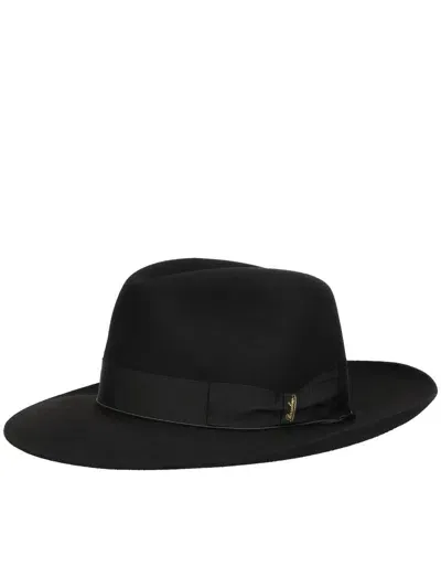 Borsalino Q S Folar Accessories In Black