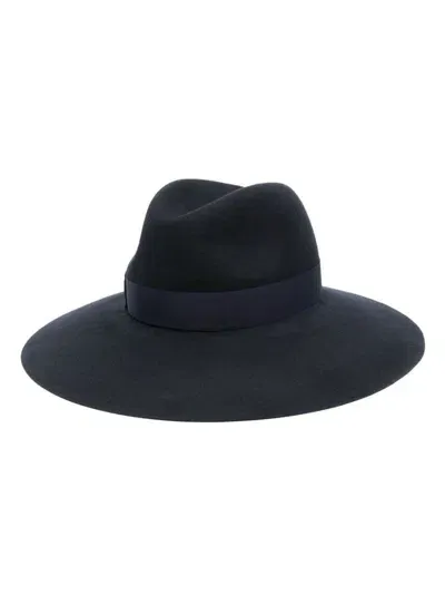 Borsalino Wool Hat In Blue