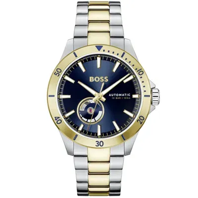 Boss Business Boss Troper Watch Silver In Gold