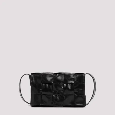 Bottega Veneta Small Cassette Bag In Black