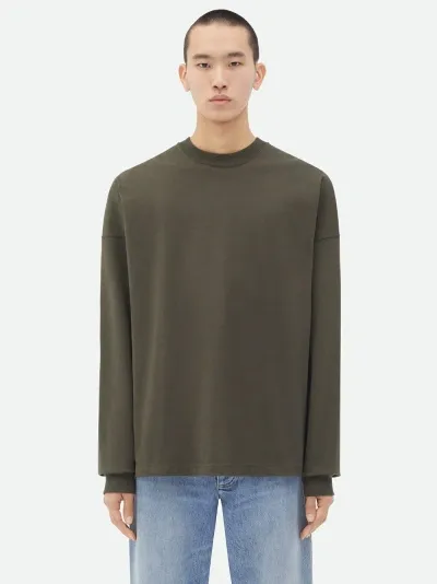 Bottega Veneta T-shirt In Green