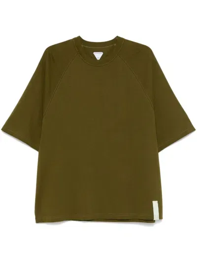 Bottega Veneta T-shirt In Green