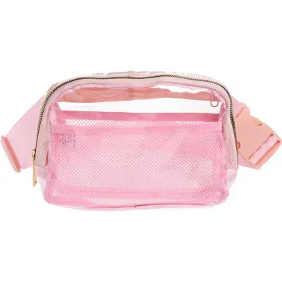 Bp. Clear Stadium Belt Bag In Pink