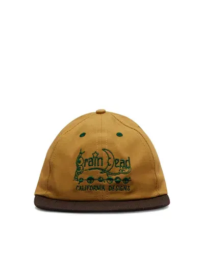 Brain Dead Cotton Hat In Brown