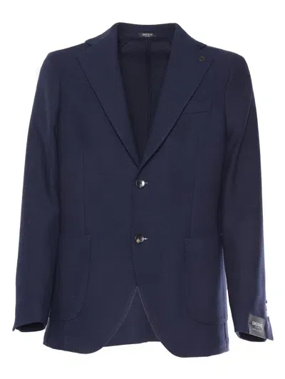 Breras Milano Man Jacket In Blue