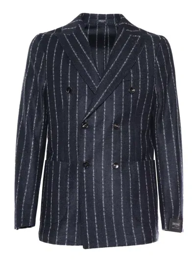 Breras Milano Man Jacket In Blue