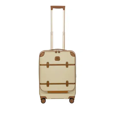 Bric's Bellagio 21 Pocket Spinner Suitcase In Cream