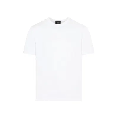 Brioni White Cotton T-shirt