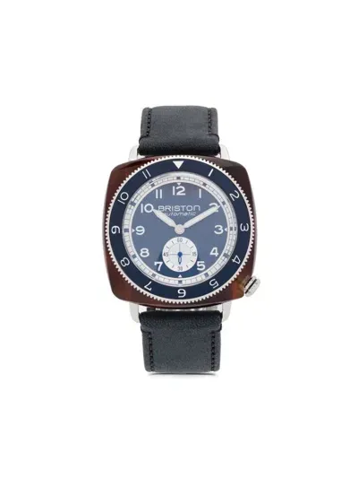 Briston Clubmaster Legend Small Second 39mm In Blue