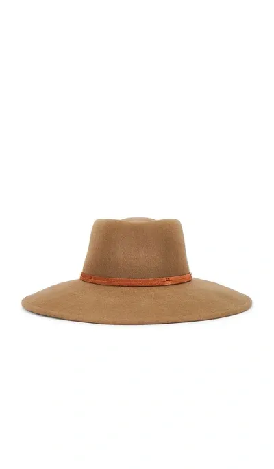 Brixton Brenton Convertabrim Fedora In Brown