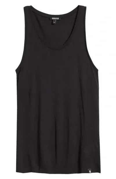 Brooklyn Industries Scoop Neck Tank Top In Black