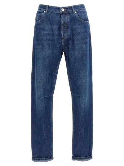 Brunello Cucinelli Denim Jeans In Blue