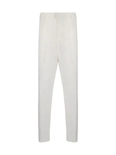 Brunello Cucinelli Dyed Pants In White