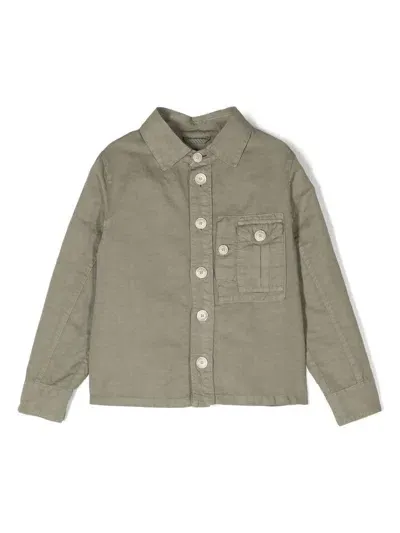 Brunello Cucinelli Longsleeved Shirt In 绿色