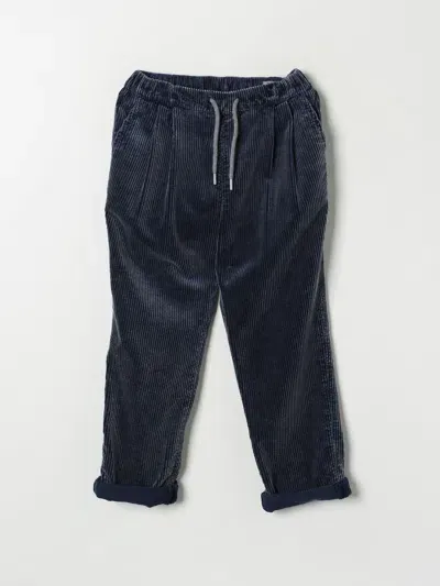 Brunello Cucinelli Pants  Kids Color Blue