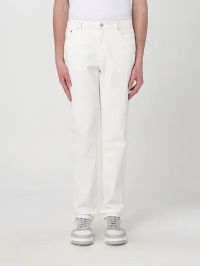 Brunello Cucinelli Pants  Men Color White