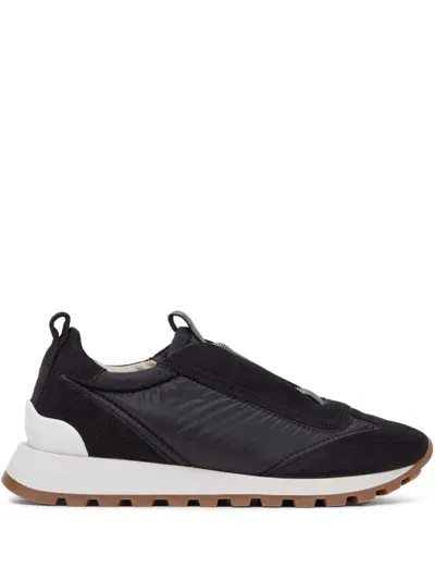 Brunello Cucinelli Runner Sneakers In Black