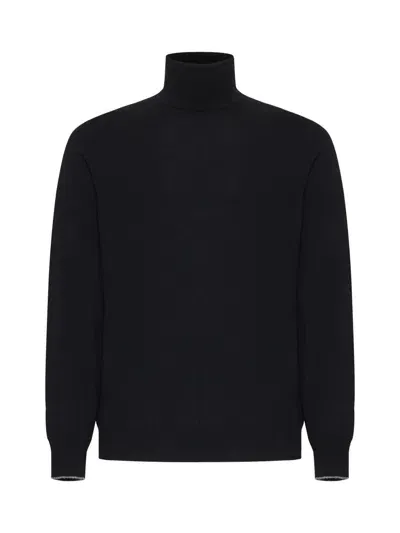 Brunello Cucinelli Sweaters In Black