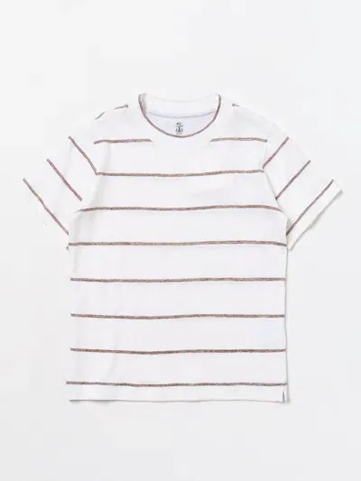 Brunello Cucinelli T-shirt  Kids Color White