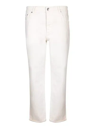 Brunello Cucinelli Trousers In White